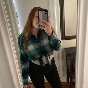 green flannel